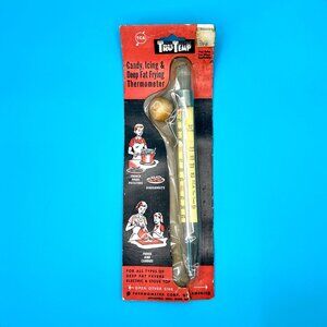 NIP VINTAGE TRU-TEMP CANDY ICING DEEP FAT FRYING THERMOMETER Model 241